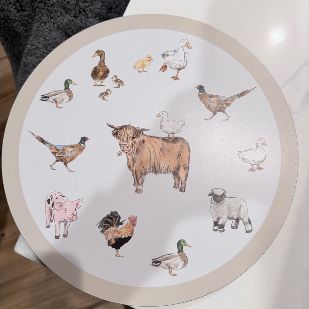 Cooksmart Buttercup Farm pack of 4 Placemats